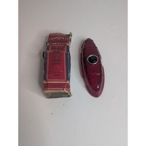Rare Vintage Lynx Eye Blue Dot Stop And Tail Light Lens Original Box